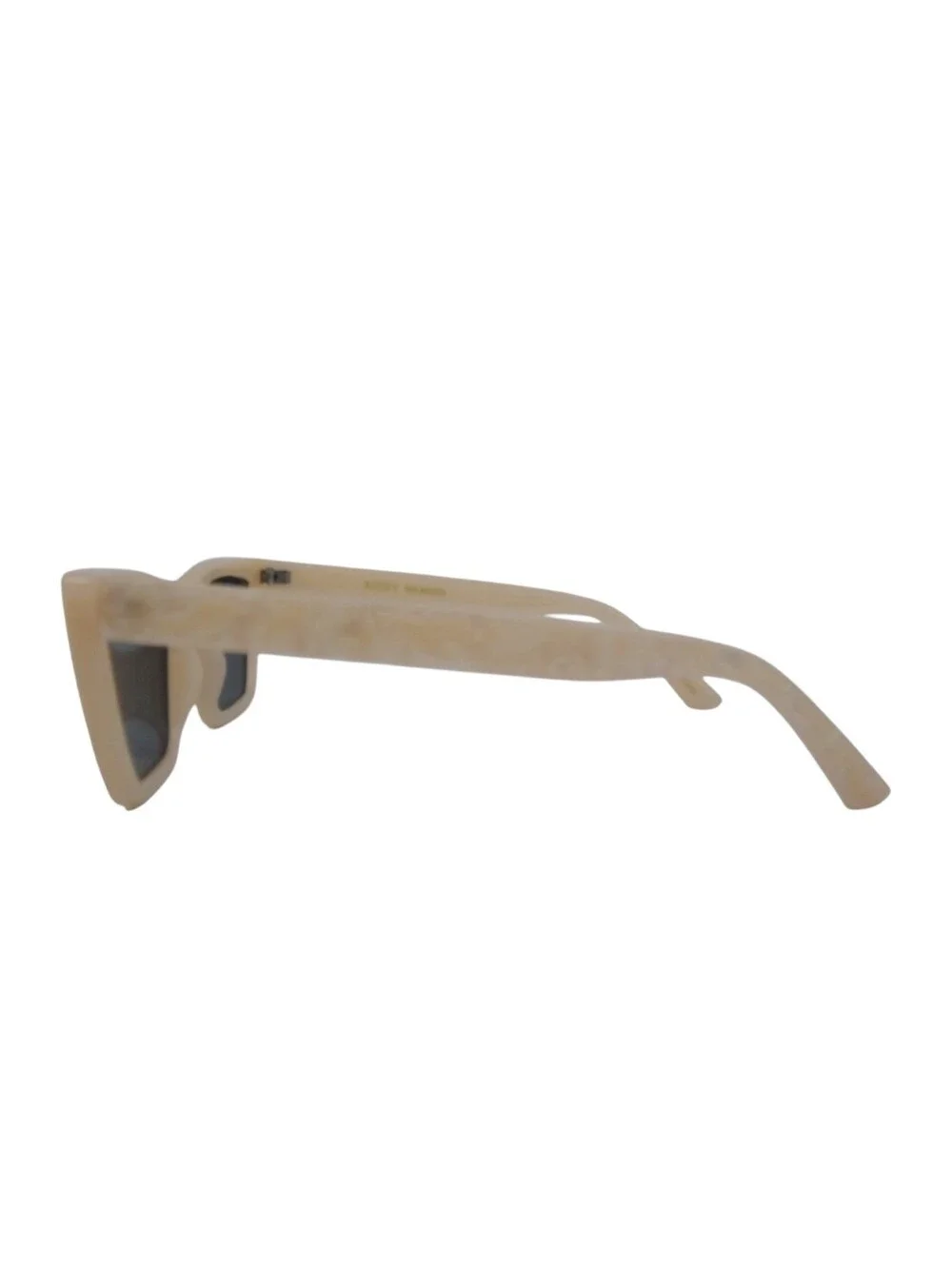 I-SEA Rosey Cat-Eye Polarized Sunglasses - Pearlized Cream Resin w/ Smoke Lenses